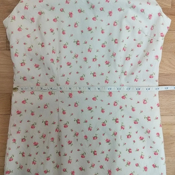 Lauren Ralph Lauren Floral Print Sleeveless Dress Small S Cottagecore - Picture 5 of 8